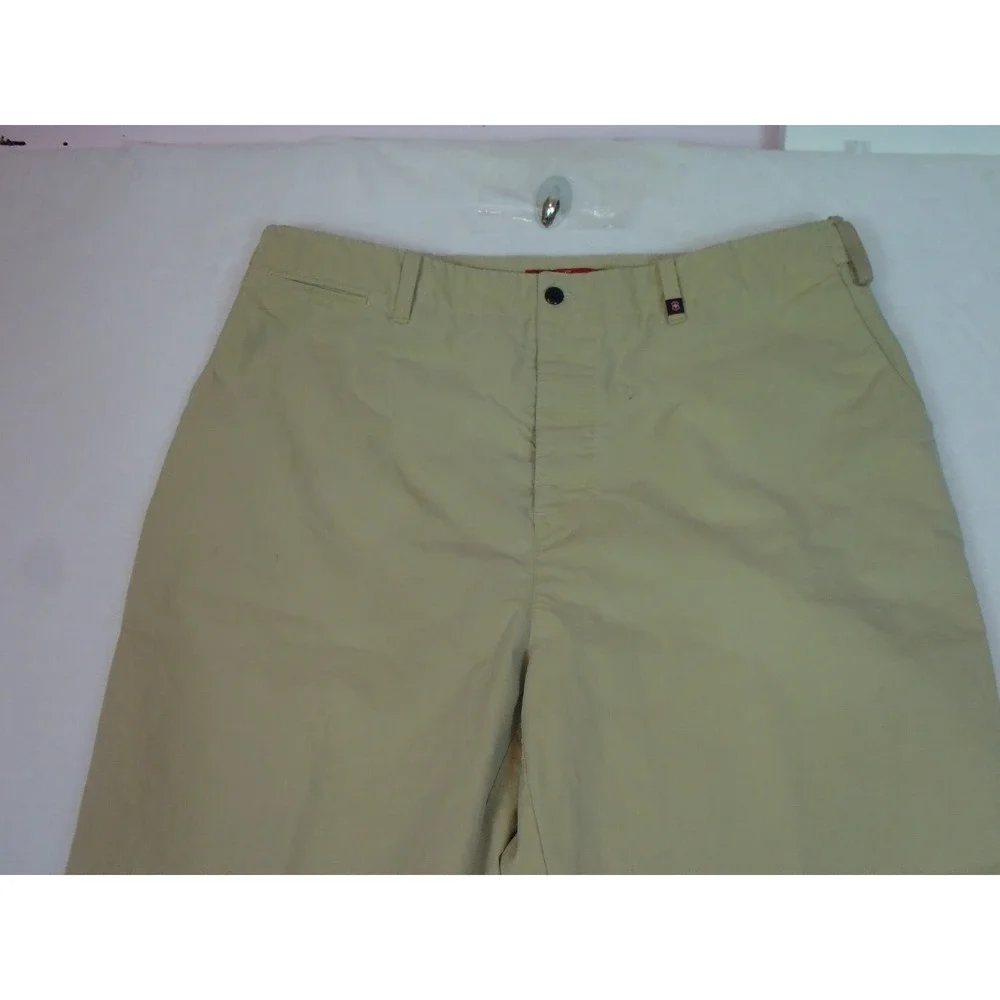 Victorinox‎ Straight Leg Flat Front Beige Khaki Pants Mens Size 40